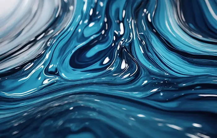 Stylish Blue Liquid with Lines Background Texture Photo image